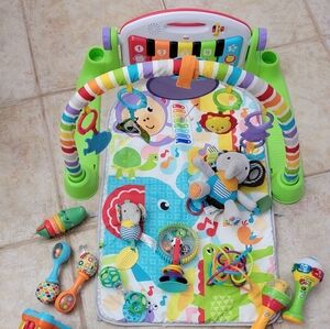 Fisher Price Play Gym with Piano And Extra Toys